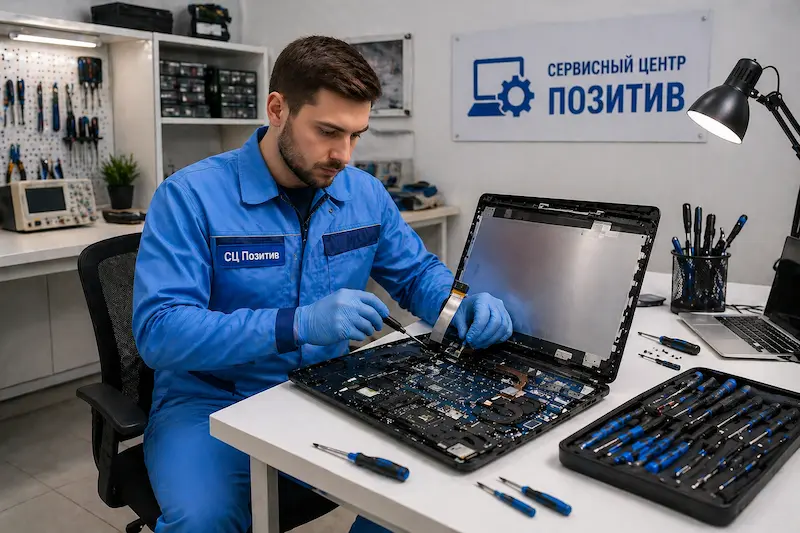 Замена шлейфа матрицы ноутбука во Владимире