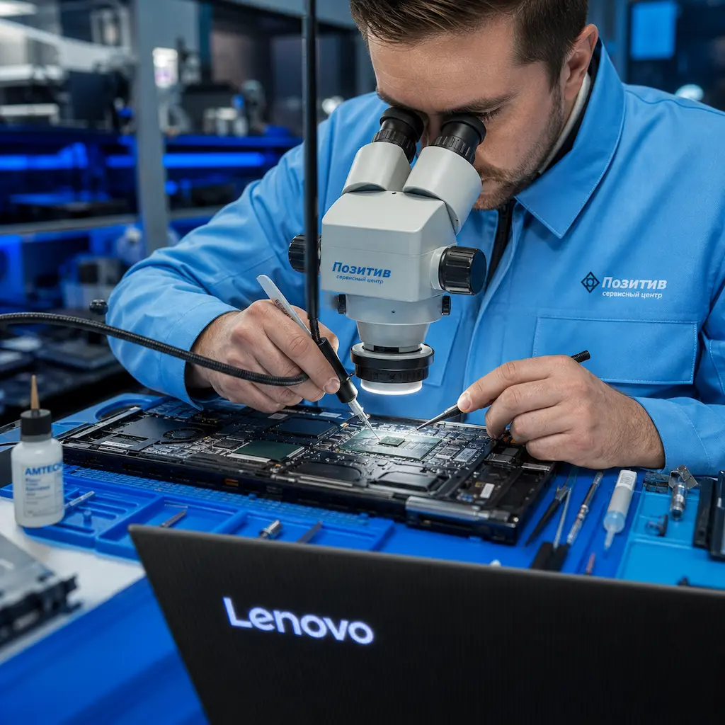 Замена видеокарты ноутбука Lenovo во Владимире