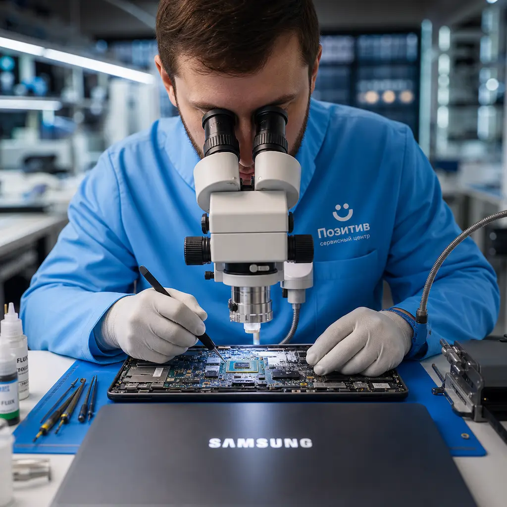 Замена видеокарты ноутбука Samsung во Владимире