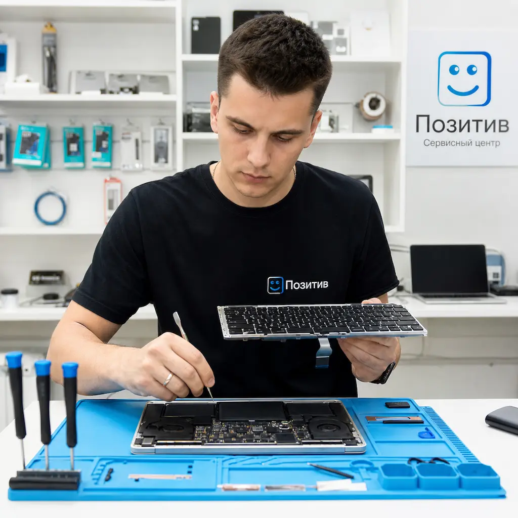 заменить клавиатуру на Apple Macbook во Владимире