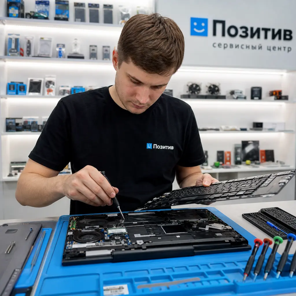 заменить клавиатуру на ноутбуке Samsung во Владимире