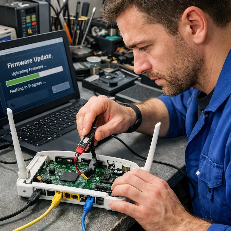 Обновление прошивки роутера во Владимире