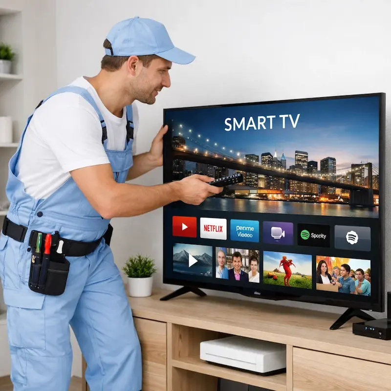 Как вызвать мастера для настройки Smart TV во Владимире