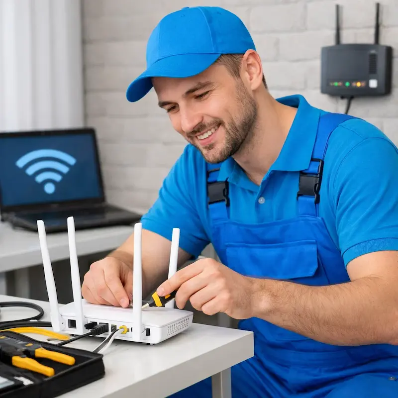 Настройка Wi - Fi во Владимире