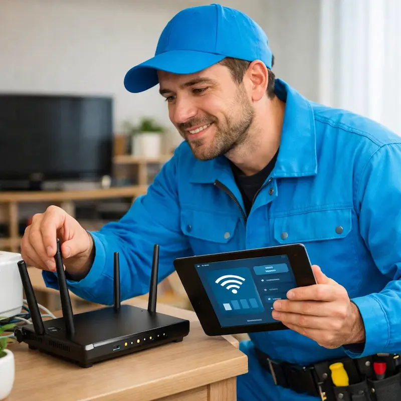 Настройка Wi-Fi для квартиры, дома и офиса во Владимире
