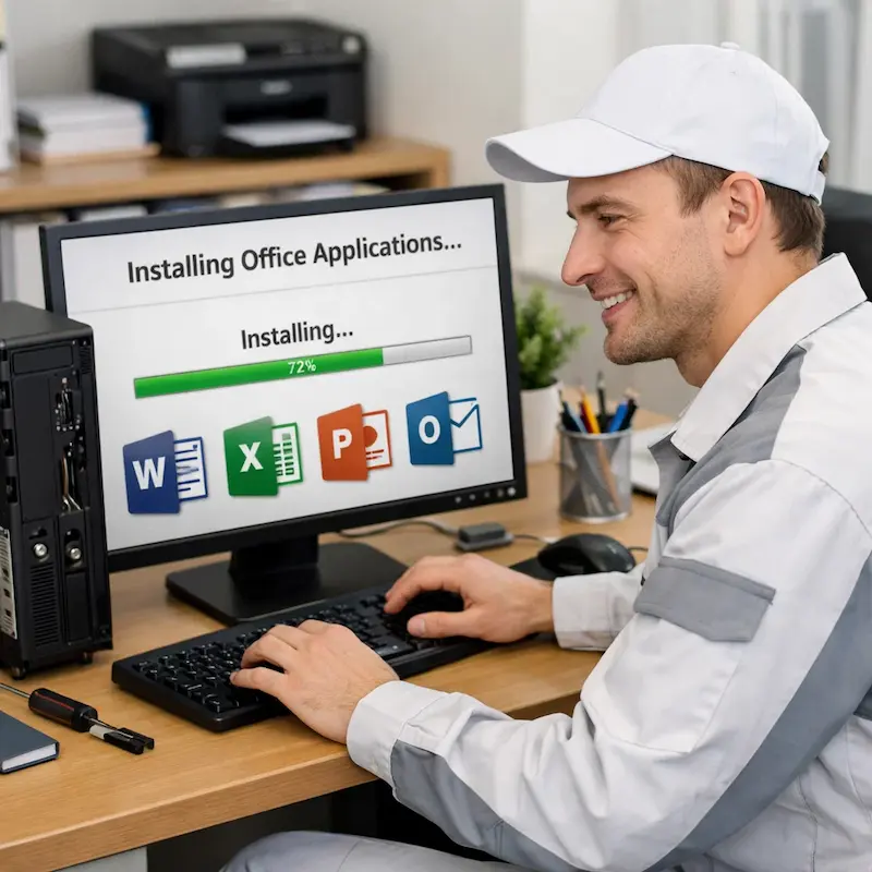 Установка и настройка программ на компьютере во Владимире