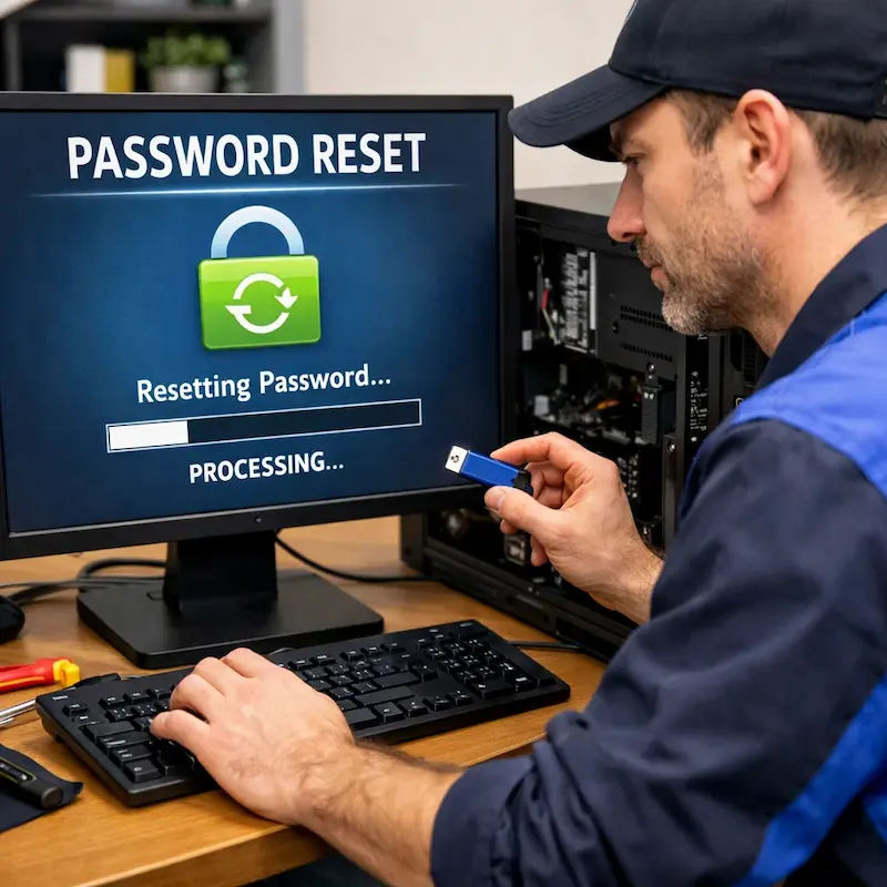 Удаление пароля на компьютере во Владимире