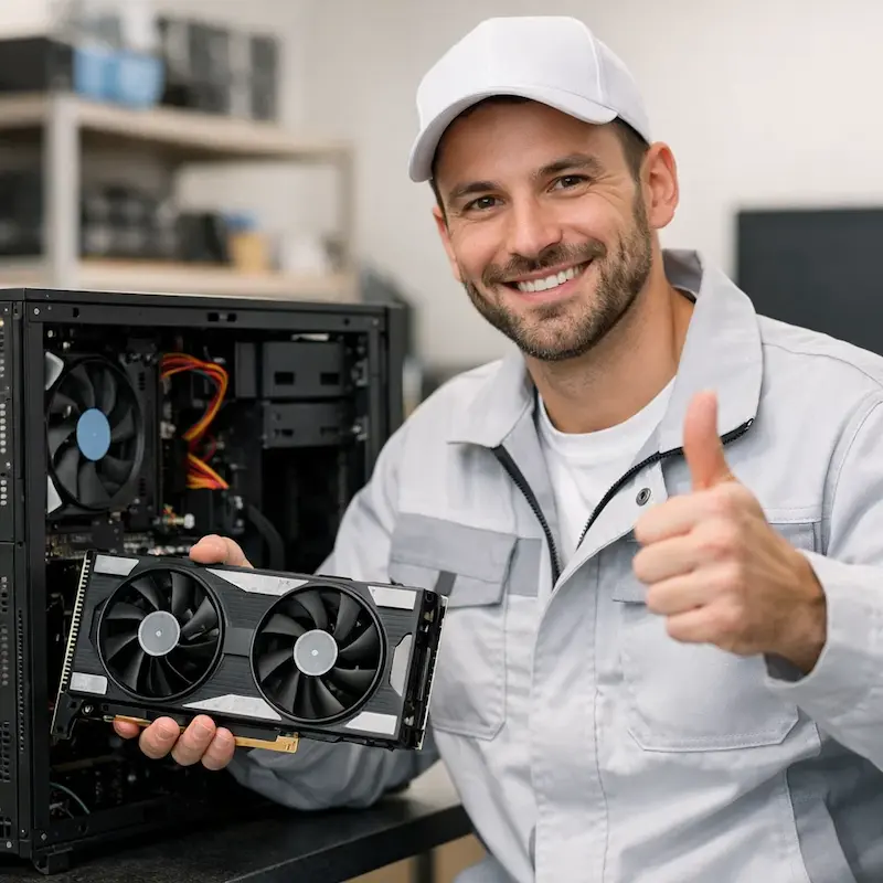 установка видеокарты на ПК во Владимире