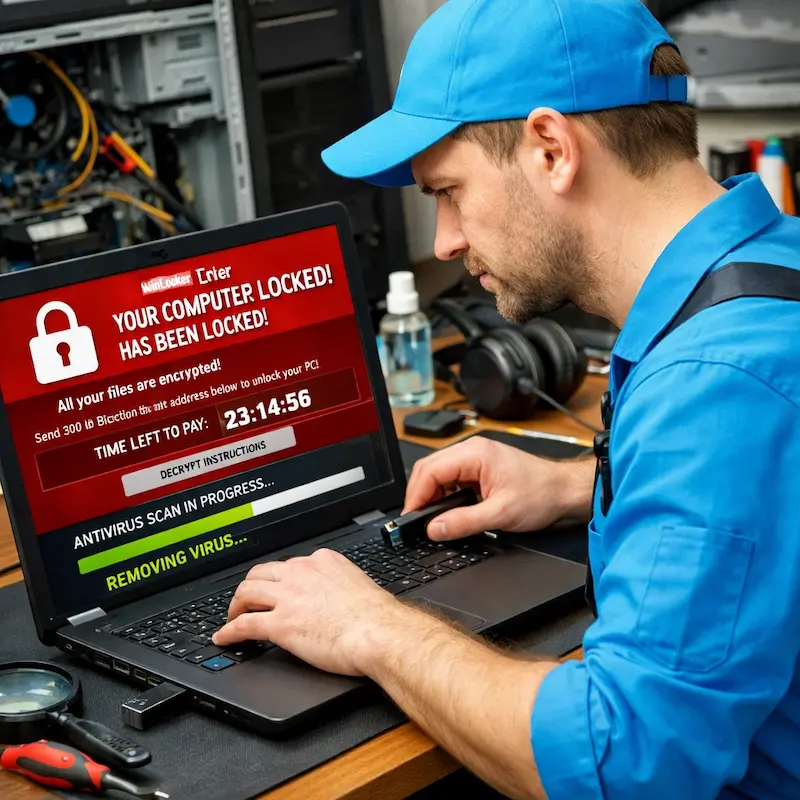 Удалить винлокер во Владимире